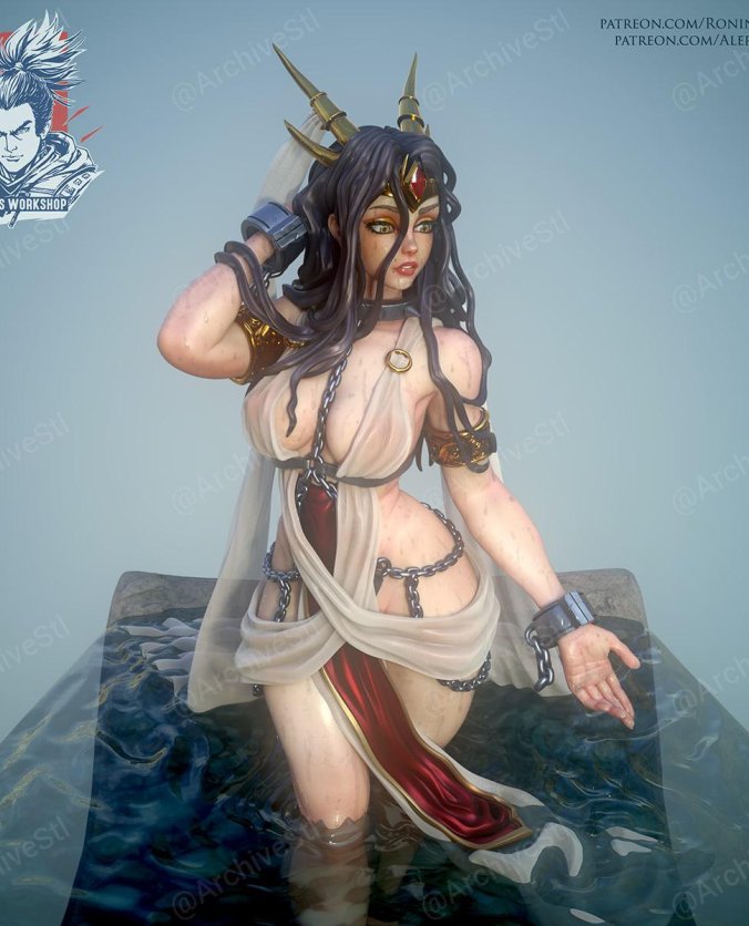 我是霸王 修罗夫人 Lady Shura 3D打印图纸